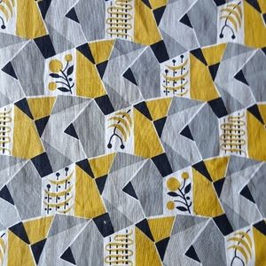 1950s 1960s vintage Mid Century Danish Modern "Atomic" curtains